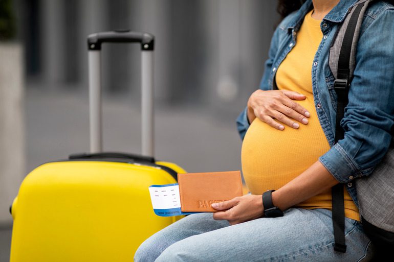 مسافرت زمان بارداری